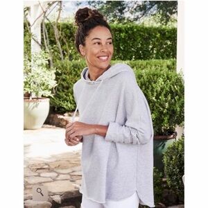 Frank & Eileen  Gray Kane Capelet Hoodie Large New